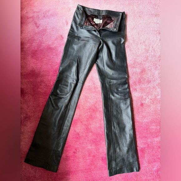 North Beach Leather Pants - North beach leather pants